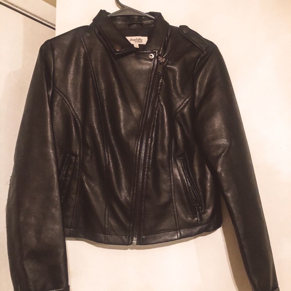 Leather jacket